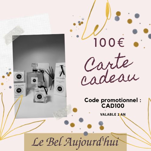 CARTE CADEAU 100 €