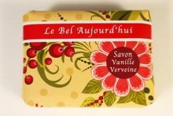 SAVON AU KARITE - -<span style="color:#af030c">VANILLE-VERVEINE