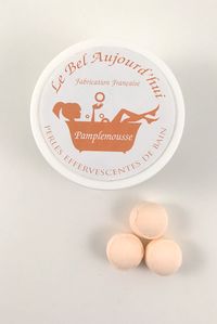 PERLES DE BAIN EFFERVESCENTES - PAMPLEMOUSSE