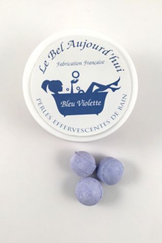 PERLES DE BAIN EFFERVESCENTES - BLEU VIOLETTE