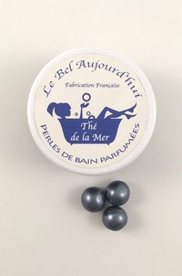 PERLES DE BAIN HUILEUSES - THÉ DE LA MER 